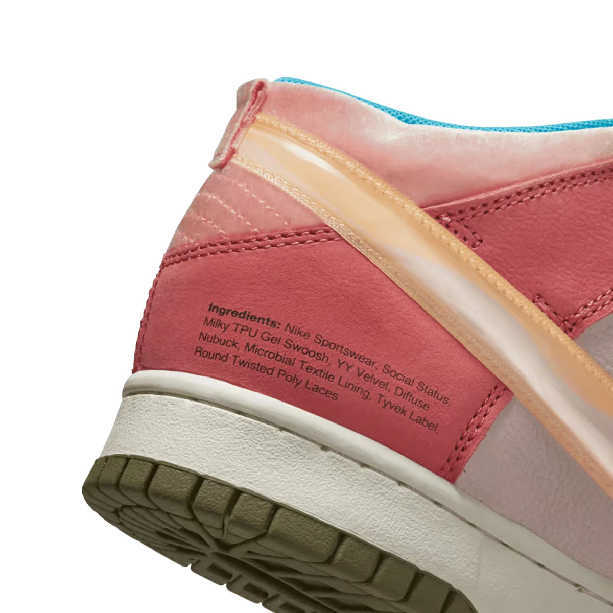 Nike Dunk Mid 'Social Status Free Lunch Strawberry Milk' (2021)