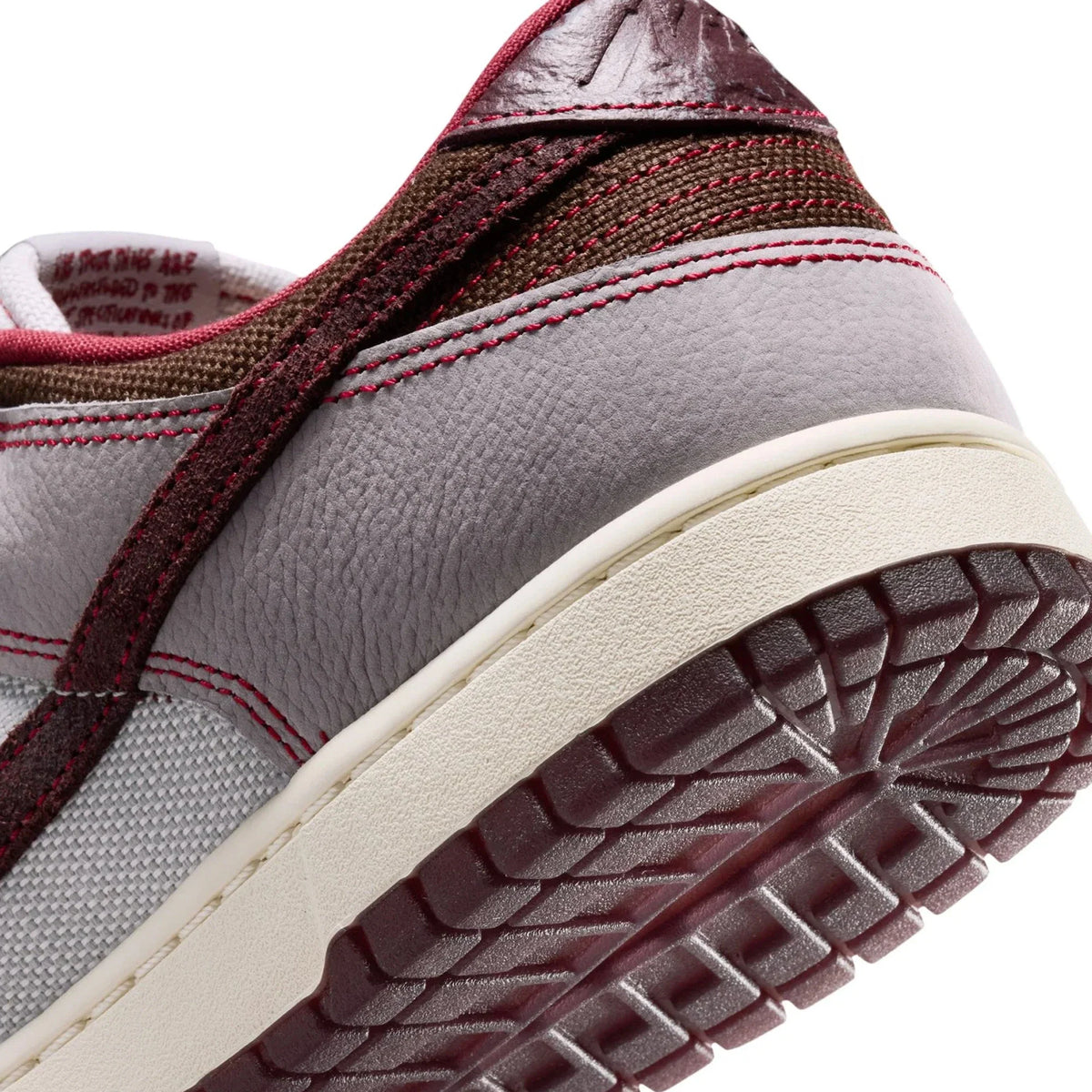 Nike Dunk Low Canvas 'Pure Platinum Burgundy Crush' (2026)